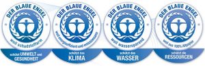 blauer engel vier zeichen mglich